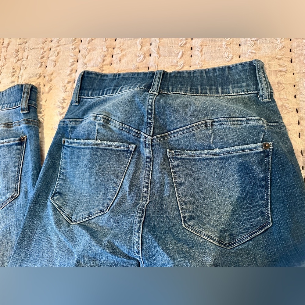 5 PAIR of New York & Co Women SCULPTING skinny jeans!  Sz 6 Tall!! Butt forming - Picture 11 of 16